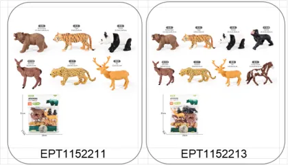 6-Piece Farm Animal Set Toy Playset: Dollar Promotion Item from Wild Safari Zoo, Jungle, and Forest Collection