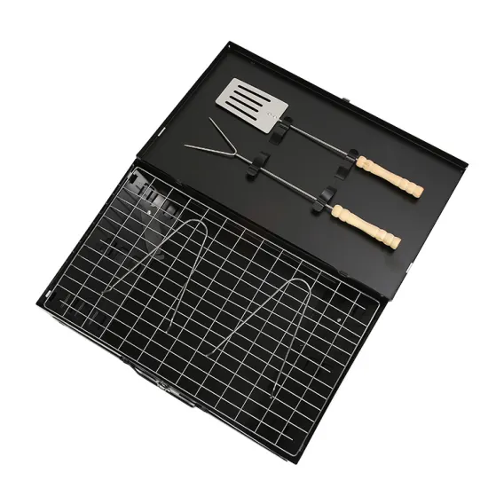 Mini Tabletop Black Wholesale Folding Camping Charcoal BBQ Grills