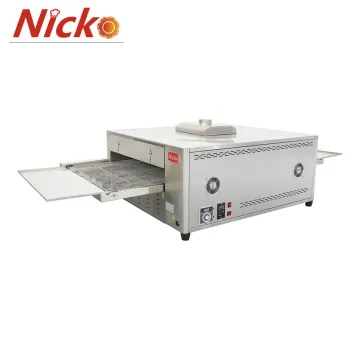 Commercial Stainless Steel Electric Rotary Belt Conveyor Pizza Oven