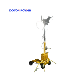 Light Tower Portable Trailer Cart Trolley,No Leakage