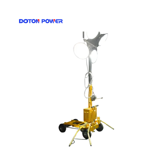 Light Duty Construction Light Towers With Gasoline Generator