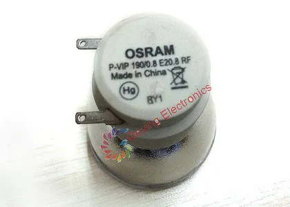 Brand New Osram Projector Lamp P-vip 190 / 0.8 E20.8 Bare Lamp Replacement