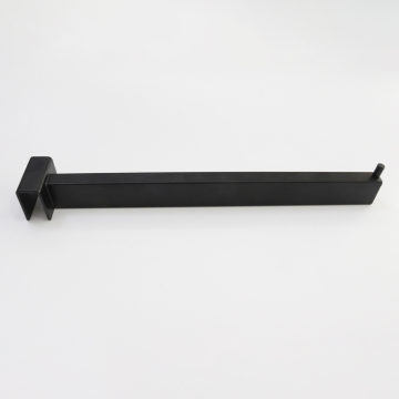 Metal Chrome Black Display Hook for Rectangle Tube Clothes Store