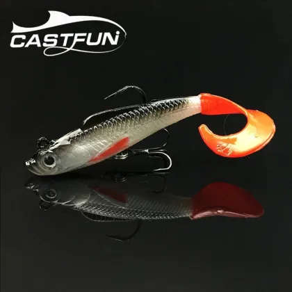 Wholesale 10g Soft Baits Series Mixed Color  Soft Fishing Lure  False Bait Design