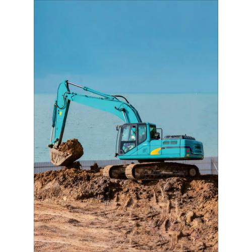 15-тонны поўнафункцыянальны экскаватар-амфібія