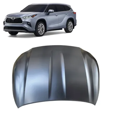 Wholesale Auto Body Panels Steel Engine Hood Bonnet Cover for Toyota Highlander 2021