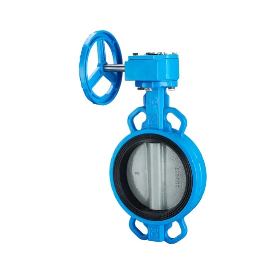 TKYCO  Cast Iron Worm Gear Butterfly Valves  Handle Wafer Type