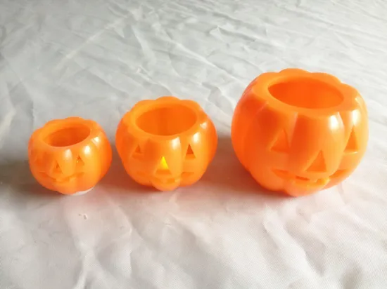 Halloween led candle pumpkin led candle flameless led candle paraffin wax led candle