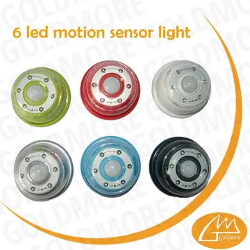 corridor warm white light 6 led mini outdoor motion lights