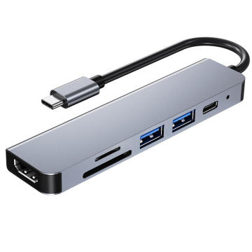 4K HDMI USB 3.0 USB-C PD Charging Adapter Laptop Docking Station