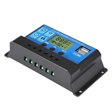Fabryczna cena MPPT Słoneczny Kontroler ładowania 12V/24 V 10A 20A 30A dla stacji roboczej słonecznej