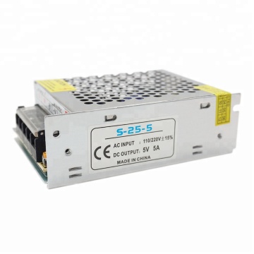 Wholesale 5V 5A 25W LED Power Supply Driver SMPS การสลับแหล่งจ่ายไฟ LED Power S-25-5
