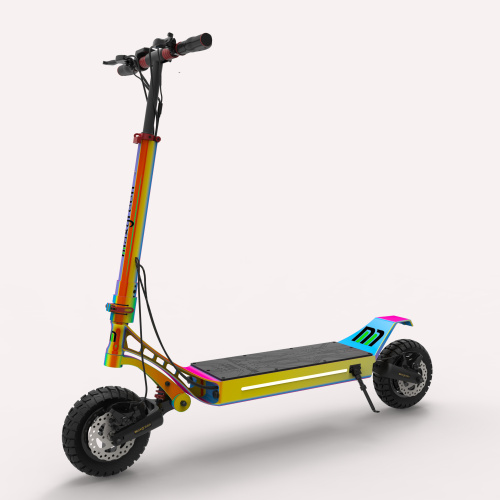 Scooters électriques de suspension à double moteur personnalisé