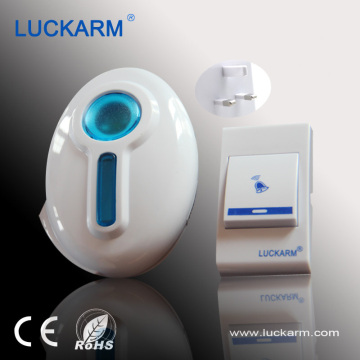 2015 Luckarm New Plug in Wireless Doorbell home doorbell UK plug,Door chime--A8620