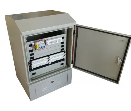 19" Rack Outdoor Telecom Cabinet Base Station Enclosure