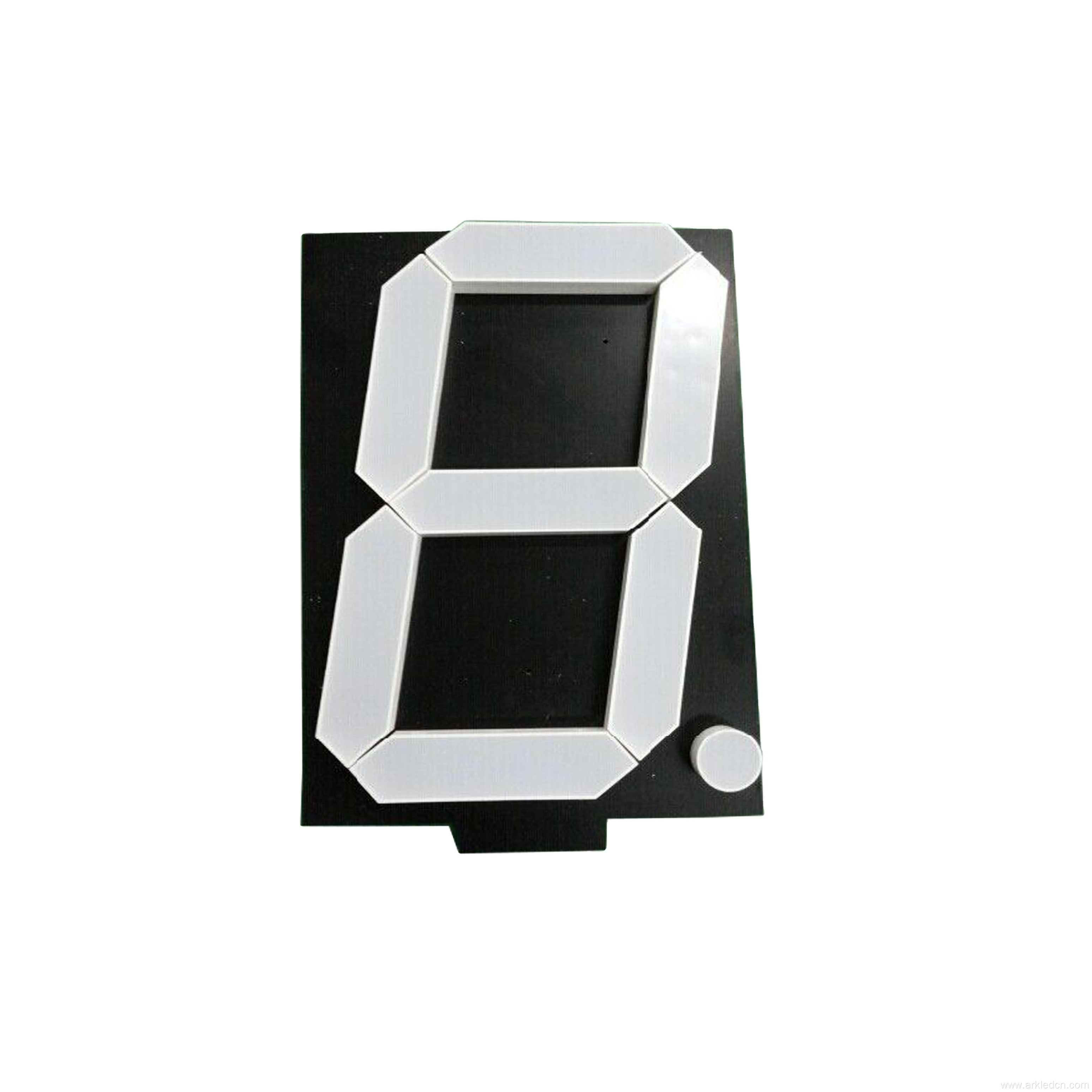 High bright large size outdoor 8 inch led segments module one digit module