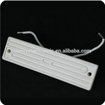 white color flat shape industrial infrared ceramic heating element