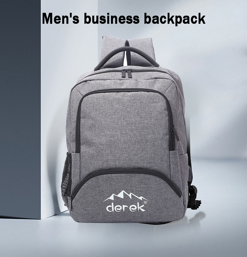 Business backpack is a backpack designed specifically for business people, with features such as versatility, large capacity, and durability. Business backpacks are usually made of high-quality materials, such as nylon, leather, etc., which are waterproof, scratch resistant, and wear-resistant, and can protect the items inside the backpack from the influence of the external environment.