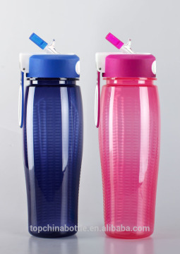 Popular style 700ml PC Tritan PP plastic empty water bottle
