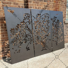 Resistant Steel Corten Steel Garden Gate