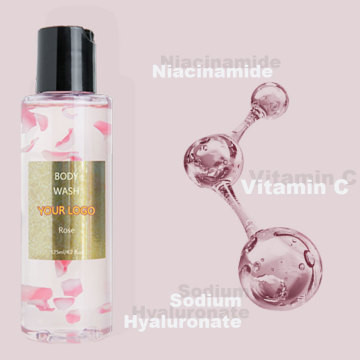 Wholesale Vegan Private Label Skin Care: Body Wash, Liquid Soap, Perfume, Whitening Rose Shower Gel
