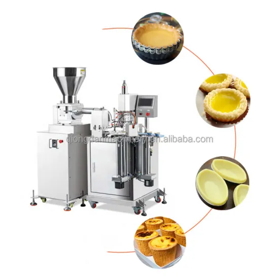 Widely Used Fruits Tartlet Pie Forming Presses Making Egg Tart Shell Machine