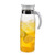 heat resistant glass jug, glass jug with lid,glass water jug with lid