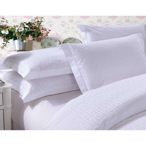 Maze jacquard cotton fabric for bedding