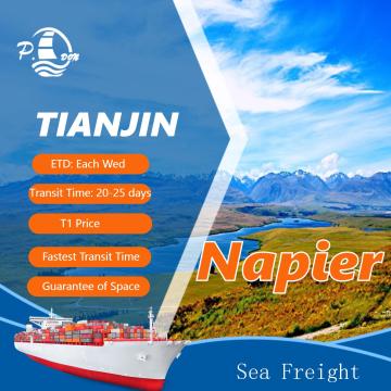 Ocean from Tianjin to Napier