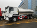 Sinotruck 20000 Liters Food Grade roestvrijstalen melktanker Truck