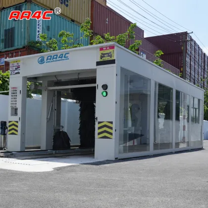 AA4C 9 Brushes Tunnel Car Washing Machine - Automatic Drive-Through Car Wash