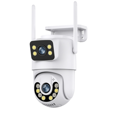 A29 ICSee 6MP WiFi IP Camera - 4K HD Dual Lens AI Human Detection PTZ CCTV
