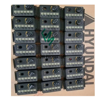 R210-7 & R250LC-7 Excavator Parts: Membrane Assy Switch Box 21N8-20506 Switch Panel