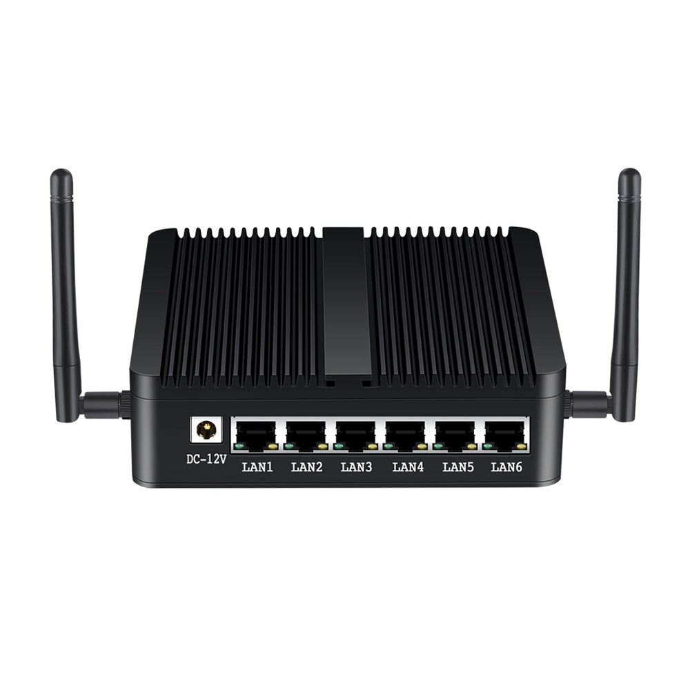 Брандмауэр 6 Гигабит Лан J1900 Pfsense Mini Router