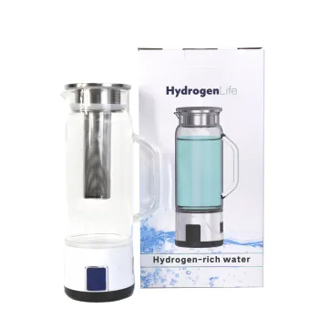 Pot Household Hydrogen Infusion Health Cup: Electrolysis, Negative Ions & Weak Alkaline Hydrosol Technology for Enhanced Wellness