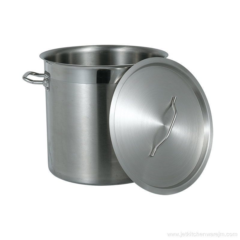 Tall body stainless steel non-magnetic cooking pot