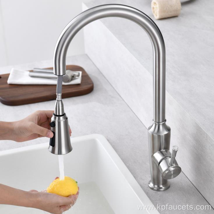 Highly Recommend Well Transported Pull-down Kitchen Mixer