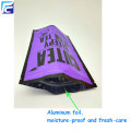 Aluminum foil custom made stand up tea bag