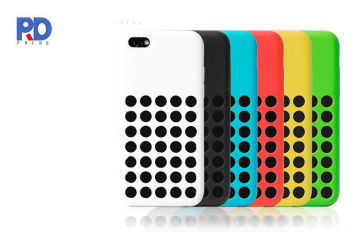 Cell Phone Case For Iphone 5c Silicone Hole Protective Cover