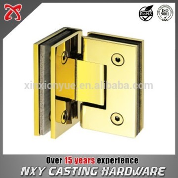 High quality Glass to glass shower door hinge / stanless steel & zinc-alloy & brass