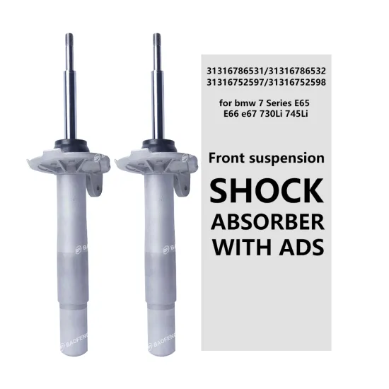 Best Front Shock Absorbers with ADS Pillar for BMW 7 E65 E66 E67 730Li 745Li OE 31316786531 31316786532