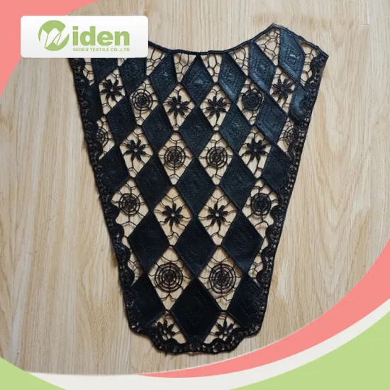 Widentextile Latest Design geometric floral PU neck lace