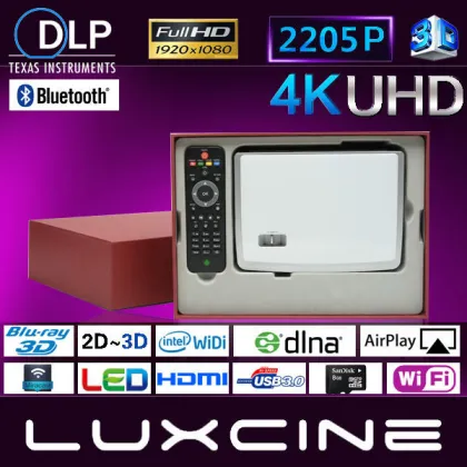 high resolution ultra short throw projector Multimedia 3D Home Theater Projectors Hardware Video Decoding