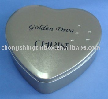 Heart Shape Tin Box Wholesale