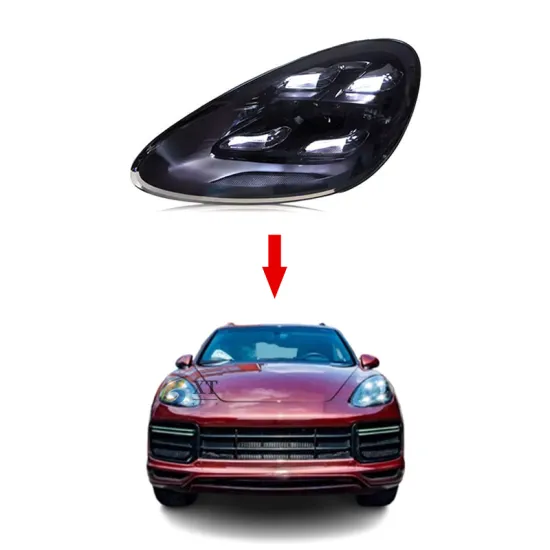 XT Upgrade LED Matrix Headlights for Porsche Cayenne 2011-2017 Plug and Play