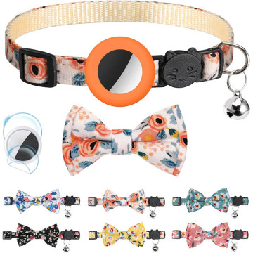 Cat Collar Breakaway Bowtie Safety With Bell Adjustbale