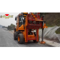 post guardrail memandu machineguardrail post driving machine