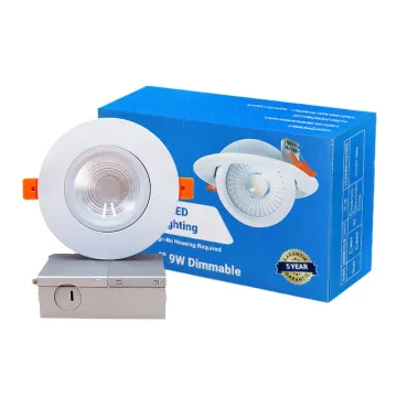3CCT 5CCT RGB Smart Home Lighting: Dimmable Recessed Eyeball Downlight