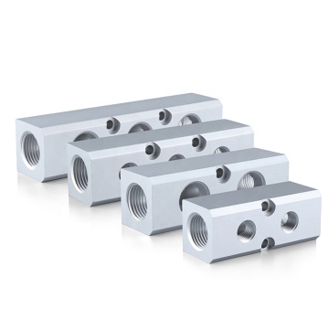 Pneumatic Quick Connect Fittings - High-Quality PT Thread Air Hose Manifold Block Splitter