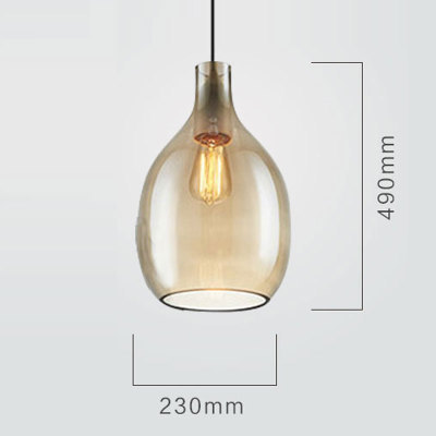 Contemporary Glass Ceiling LightofModern Glass Pendant Light